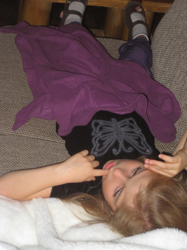 Ella resting